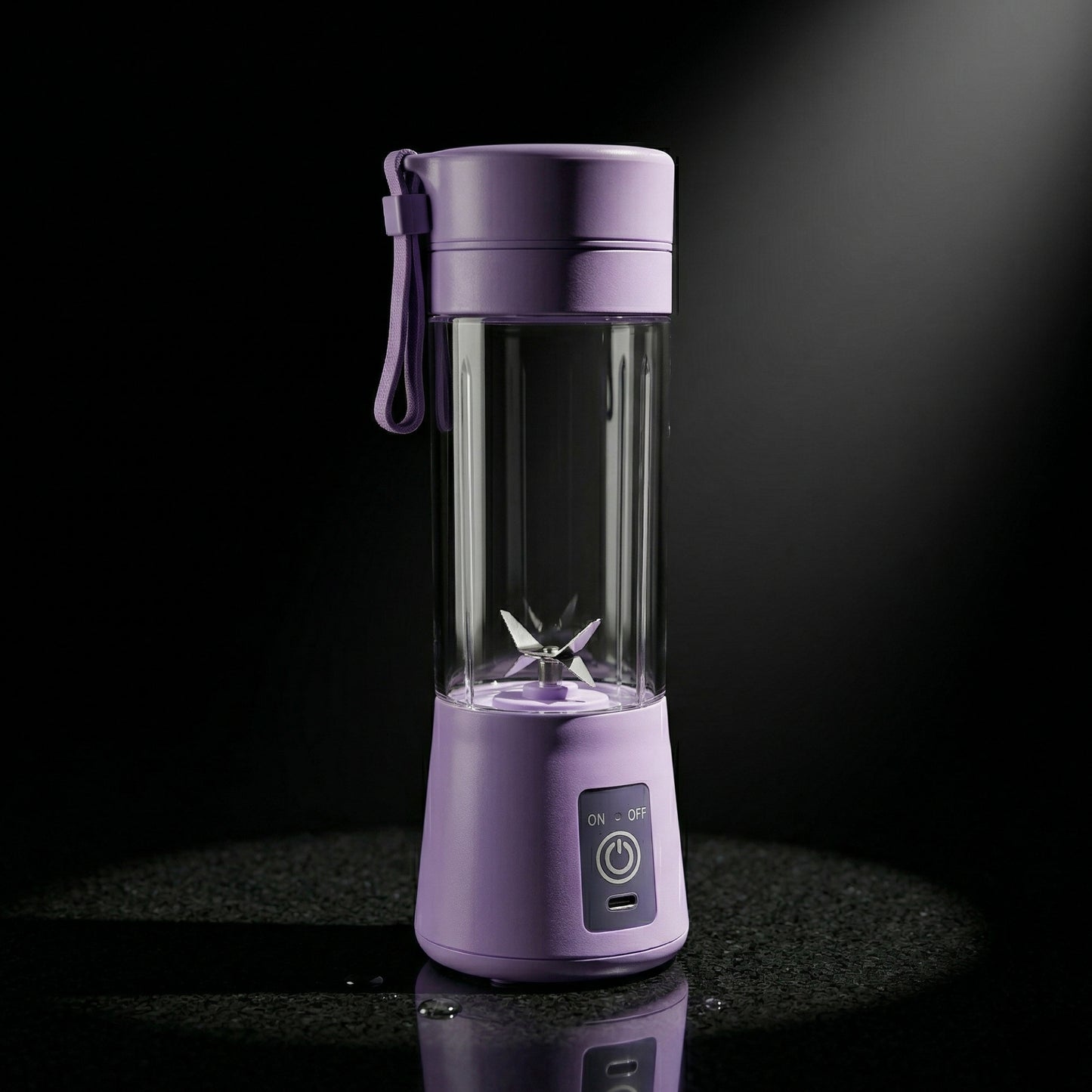 Portable USB Fruit Blender _ 6 Blade Juicer