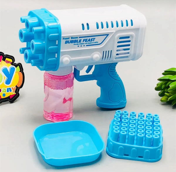 Bubble Bazooka Pro Electric 2-in-1 Rocket Bubble Gun