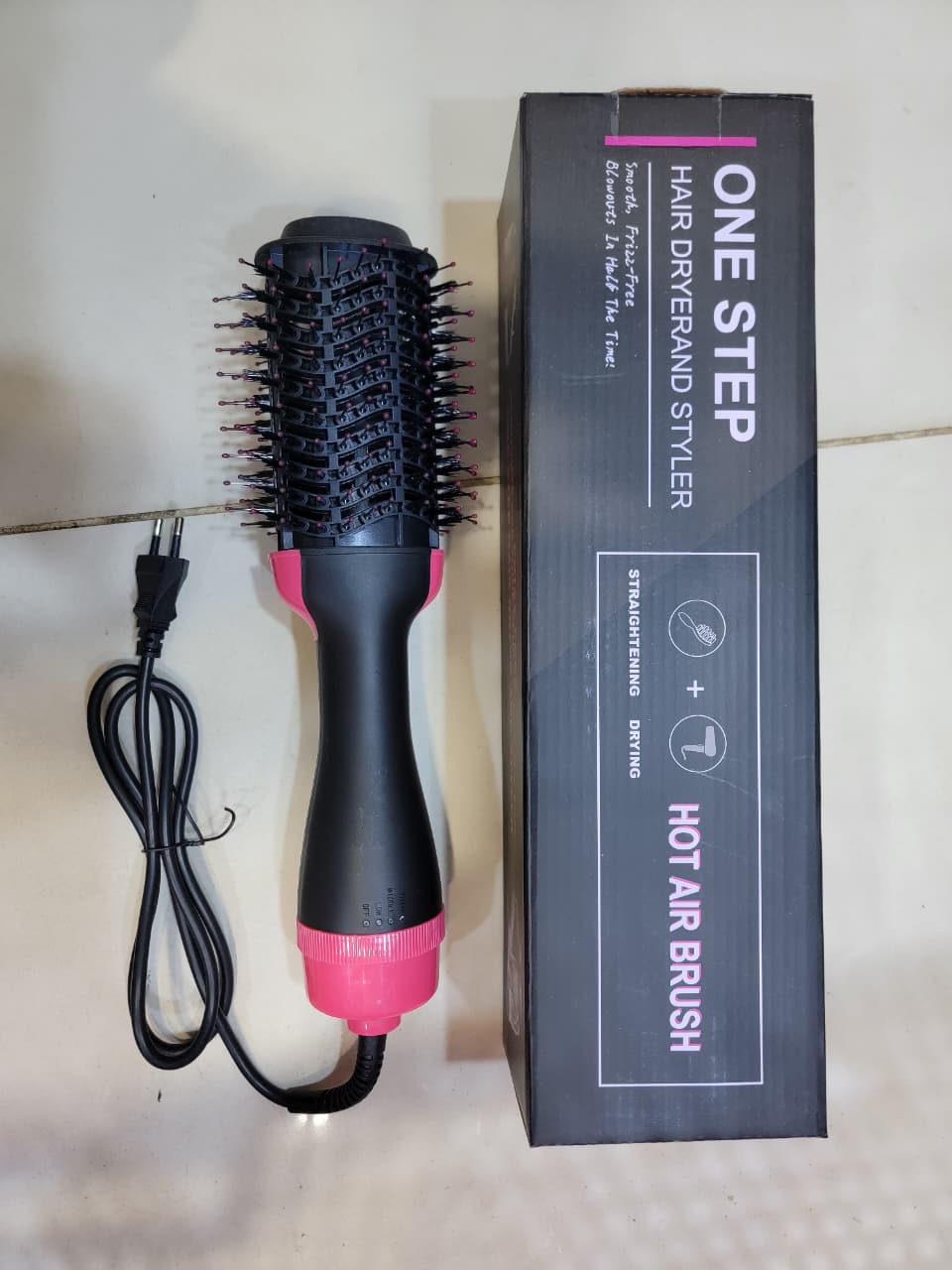 3 in 1 Hair Dryer Brush | Dry,  Straighten & Curl