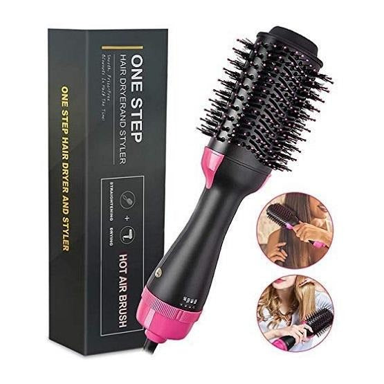 3 in 1 Hair Dryer Brush | Dry,  Straighten & Curl