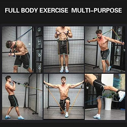 11pcs Resistance Bands Set | Home & Gym Workout Kit