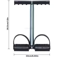 Tummy Trimmer Fitness Rod – Belly Fat Burner Home Workout Exercise Spring Bar for Abs